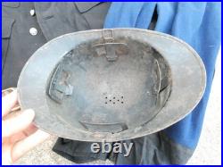 FRANCE 40 Tenue Vareuse Culotte Sacoche Baudrier Kepi Gendarme Gendarmerie 1940