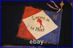 Fanion Francs Tireurs Partisans-section De Lay Saint Christophe-resistance Ftpf
