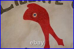 Fanion Francs Tireurs Partisans-section De Lay Saint Christophe-resistance Ftpf