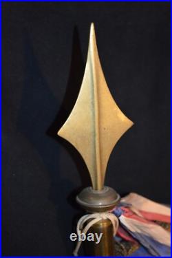 Fanion Francs Tireurs Partisans-section De Lay Saint Christophe-resistance Ftpf