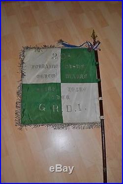 Fanion du 20 ème GRDI cavalerie blindés automitrailleuses libération 1944