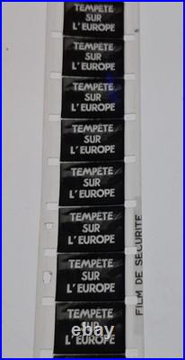 Film 16 mm Seconde Guerre Mondiale 1938 Tempête sur l'Europe