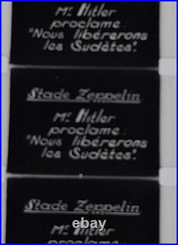 Film 16 mm Seconde Guerre Mondiale 1938 Tempête sur l'Europe