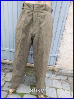 France 39-45 Ww2 2° Gm Pantalon De Golf Troupe
