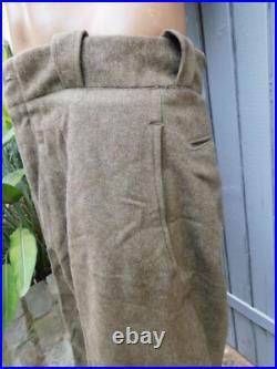 France 39-45 Ww2 2° Gm Pantalon De Golf Troupe