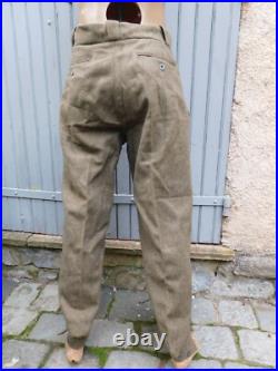 France 39-45 Ww2 2° Gm Pantalon De Golf Troupe