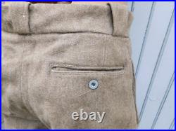 France 39-45 Ww2 2° Gm Pantalon De Golf Troupe