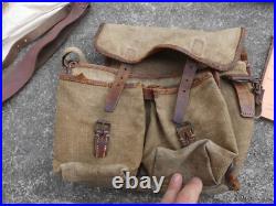 France 40 Lot Musette 24/29 Gamelle Musette a Pain Seau a Eau Calecon Manuel