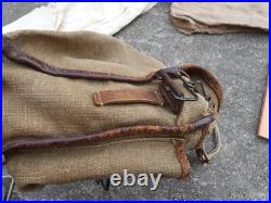 France 40 Lot Musette 24/29 Gamelle Musette a Pain Seau a Eau Calecon Manuel