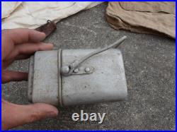 France 40 Lot Musette 24/29 Gamelle Musette a Pain Seau a Eau Calecon Manuel