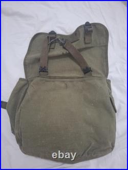 GI musette m36 US toile kaki U. S. Daté 1945 WW2 liberation libe