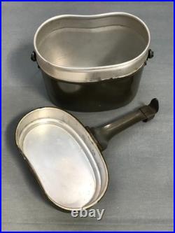 Gamelle Allemande WW2, aluminium, datée 1944, mint