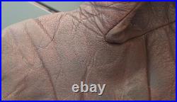 Gants Fourrés ancien de Vol Pilote ou Motocycliste WW2 Cuir taille 9