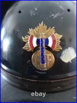 Gendarmerie Casque de motocycliste Garde Chef de l'Etat modèle 33/41