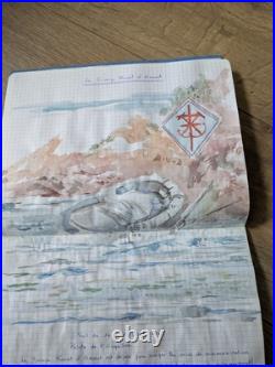 Gilles Bré Journal De Guerre Débarquement de Provence (1944)Ouvre unique