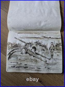 Gilles Bré Journal De Guerre Débarquement de Provence (1944)Ouvre unique