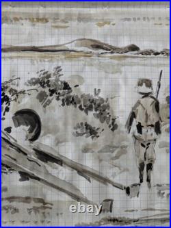 Gilles Bré Journal De Guerre Débarquement de Provence (1944)Ouvre unique