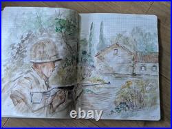 Gilles Bré Journal De Guerre Débarquement de Provence (1944)Ouvre unique