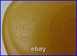 Gourde US éthocel daté 1943, US WW2 (objet original)