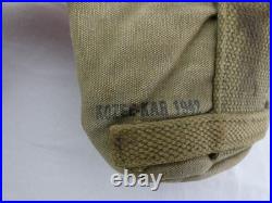 Gourde complète housse renforcée 1942 ORIGINAL US ARMY WWII WW2