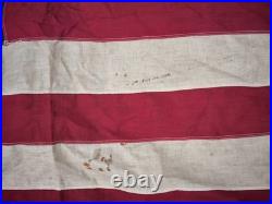 Grand drapeau USA original ww2. Defiance. 48 étoiles modèle cousu 1,22x1,76m