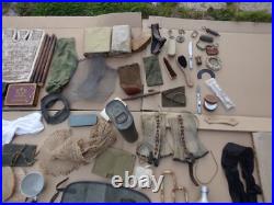 Gros Lot Militaria Divers A Identifier WW1 WW2 Francais Allemand Anglais US