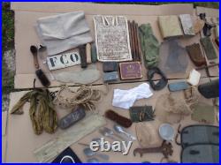 Gros Lot Militaria Divers A Identifier WW1 WW2 Francais Allemand Anglais US