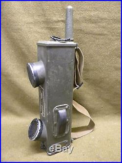Handie talkie walkie SCR/536 BC/611 US WWII WW2 signal corps wireless radio JEEP