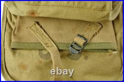 Havresac infanterie US WW2 1942 incl. Pelle et gamelle