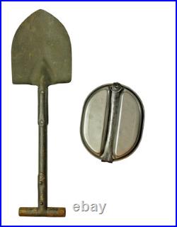 Havresac infanterie US WW2 1942 incl. Pelle et gamelle
