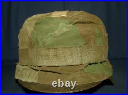 Housse de camouflage pour casque de parachutiste FJ allemand ww2. Taille 68