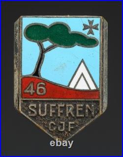 INSIGNE GROUPEMENT 46 SUFFREN CHANTIER DE JEUNESSE, Seconde Guerre Mondiale