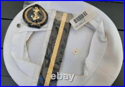 Idéal RBFM 2° DB RFM Casquette Taille 56 1° Maître Marine Nationale avec boite
