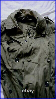 Imperméable militaire officier uniforme WW2 Indochine French armée