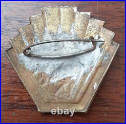Insigne 1943 CEF ITALIE Coq ORIGINAL Corps Expéditionnaire Français WWII Badge 4