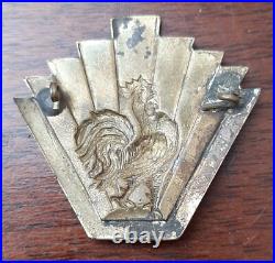 Insigne 1943 CEF ITALIE Coq ORIGINAL Corps Expéditionnaire Français WWII Badge 5