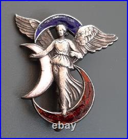 Insigne ARGENT MASSIF 3° DIA Division Infanterie Algérienne Monsabert 29 mm