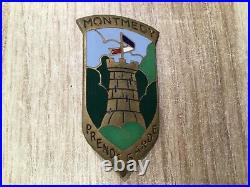 Insigne Infanterie. Secteur Fortifie De Montmedy. Ab Paris Depose