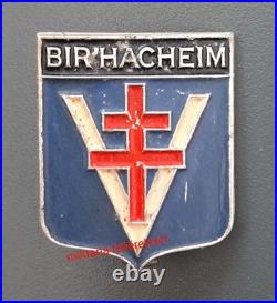 Insigne Maquis BIR HACHEIM FFI Résistance Alu Fraisse Demey ORIGINAL BADGE
