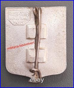 Insigne Maquis BIR HACHEIM FFI Résistance Alu Fraisse Demey ORIGINAL BADGE