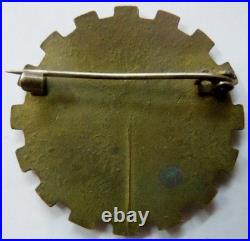 Insigne WWII 1945 Génie 51° SCF SECTION de CHEMINS de FER de CAMPAGNE ORIGINAL