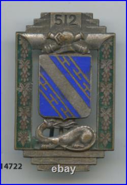 Insigne cavalerie, 512 Rgt. De Chars de Combat
