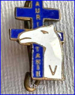 Insigne de boutonnière volontaires FFL de Mauritanie