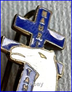 Insigne de boutonnière volontaires FFL de Mauritanie