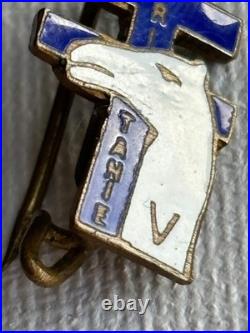 Insigne de boutonnière volontaires FFL de Mauritanie