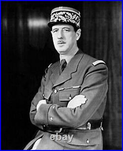 Insigne de résistant du maquis seconde guerre mondiale Général De Gaulle argent