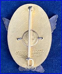 Insigne militaire 71e RIA Maurienne émaillé Arthus Bertrand Paris Savoie 17,8 g