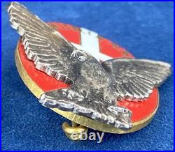 Insigne militaire 71e RIA Maurienne émaillé Arthus Bertrand Paris Savoie 17,8 g