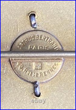 Insigne militaire 71e RIA Maurienne émaillé Arthus Bertrand Paris Savoie 17,8 g