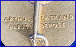 Insigne militaire 71e RIA Maurienne émaillé Arthus Bertrand Paris Savoie 17,8 g